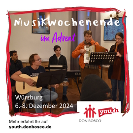 06.-08.12.2024 Musikwochenende im Advent (Würzburg)