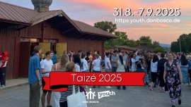 Werbebild - Taizefahrt 2025