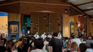 Bild aus der Kirche von Taiz&eacute;