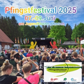 Werberbild: Pfingstfestival Ahmsen 2025